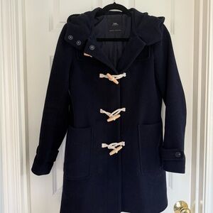 Zara Dark Blue Toggle Jacket